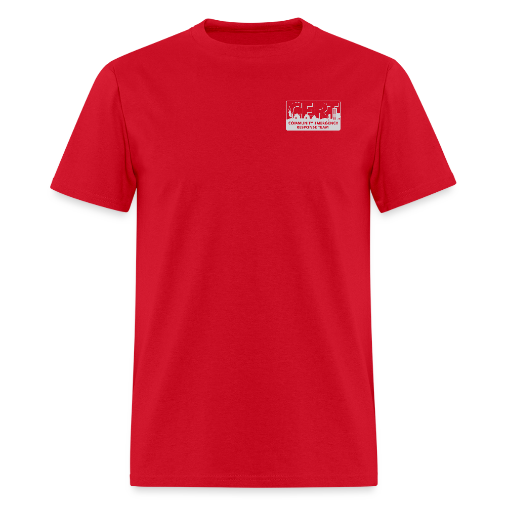 CERT - FEMA Logo Unisex Basic Tee - red