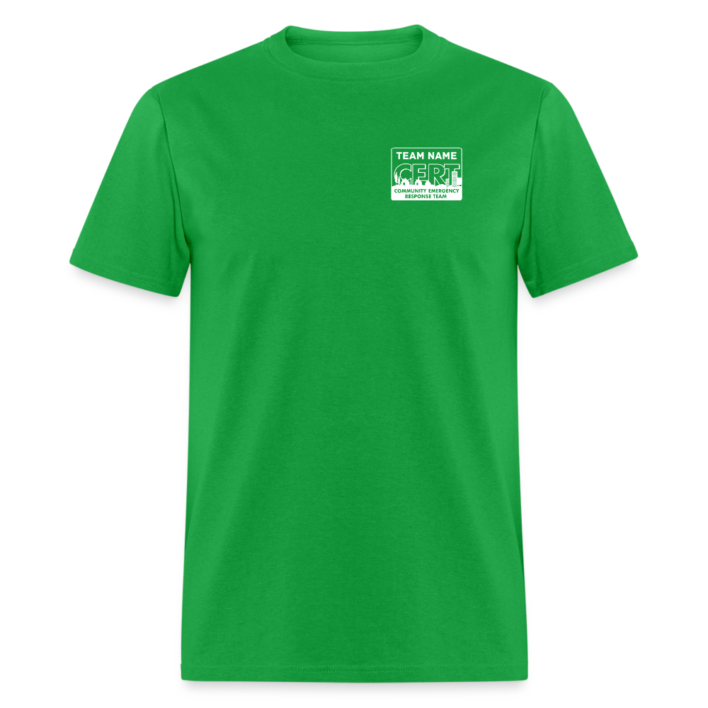 Customized Field Shirt Dark - bright green