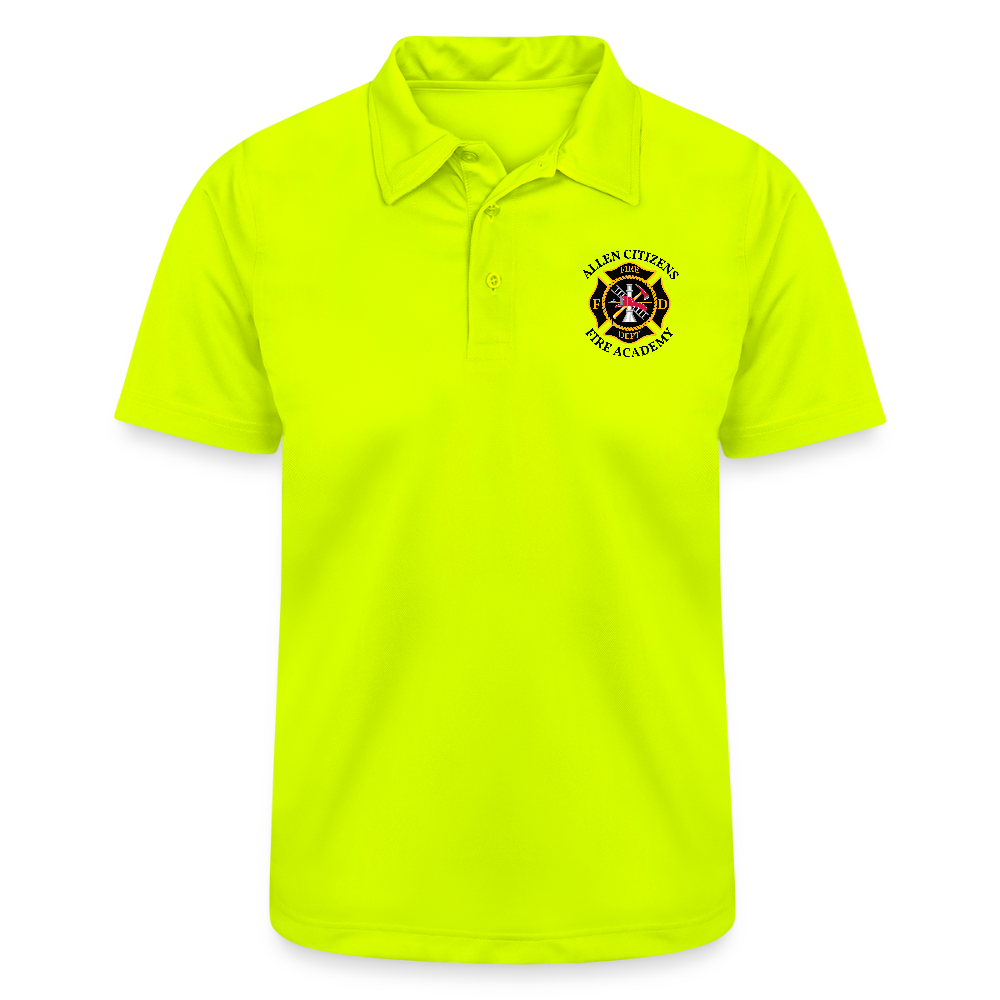 Allen CFA Alumni Men's SnagProtect Polo - safety yellow