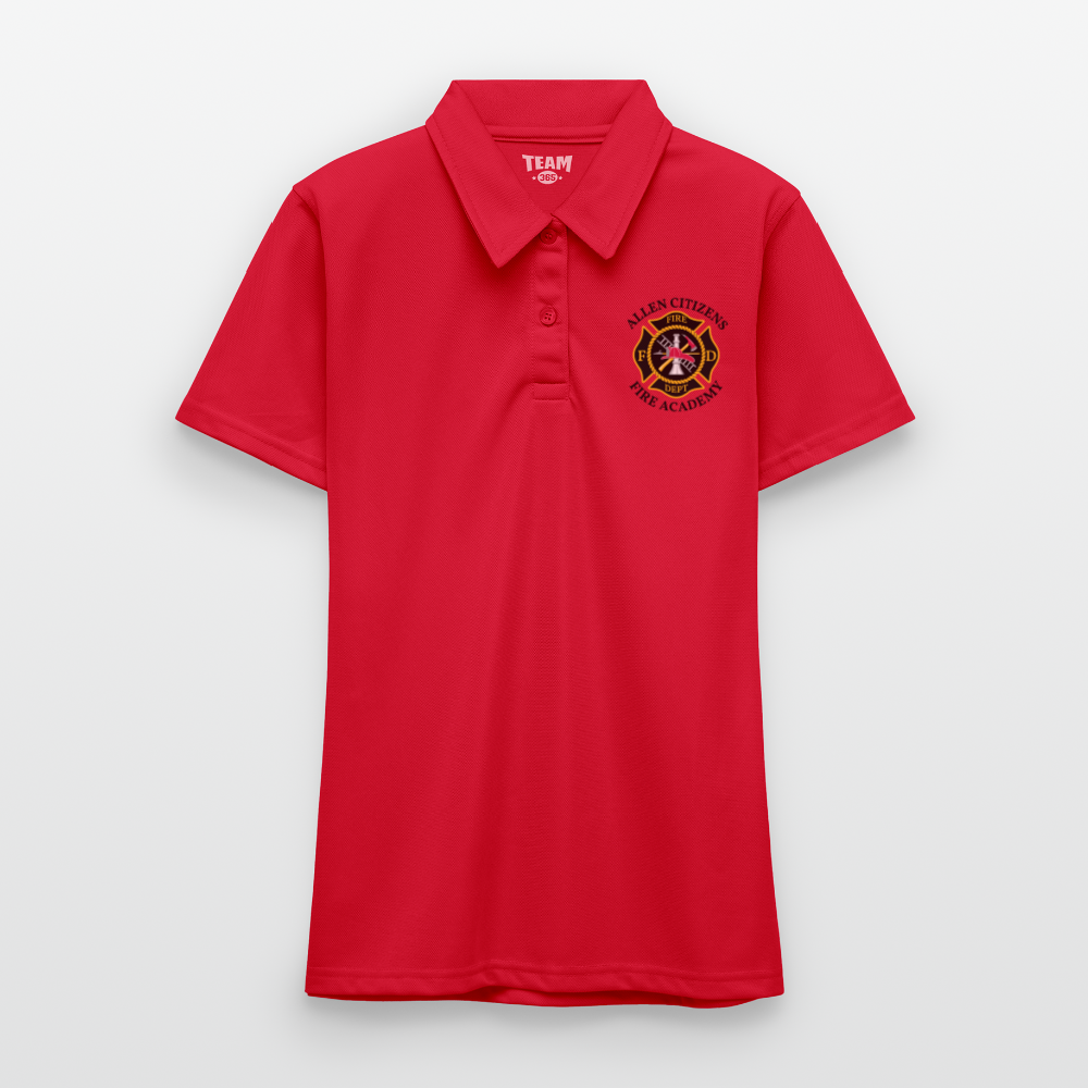 Allen CFA Alumni Ladies SnagProtect Polo - red
