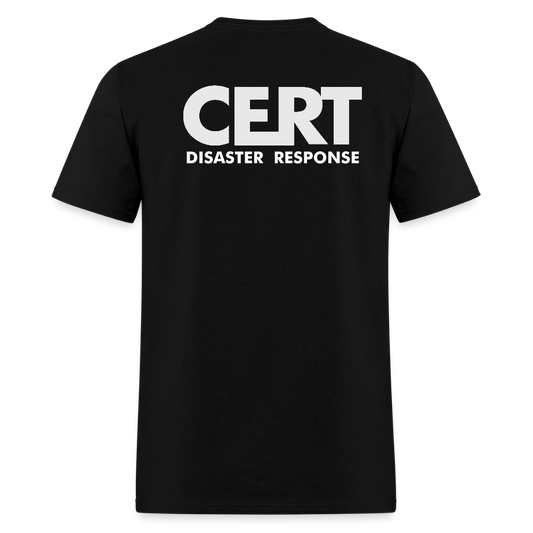CERT - FEMA Logo Unisex Basic Tee - black