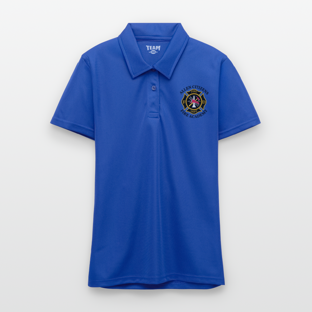 Allen CFA Alumni Ladies SnagProtect Polo - royal blue