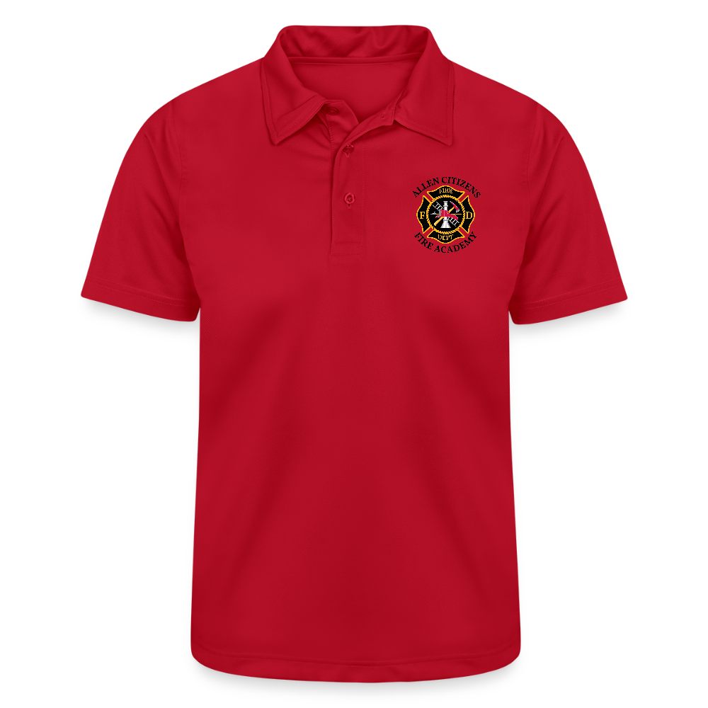 Allen CFA Alumni Men's SnagProtect Polo - red