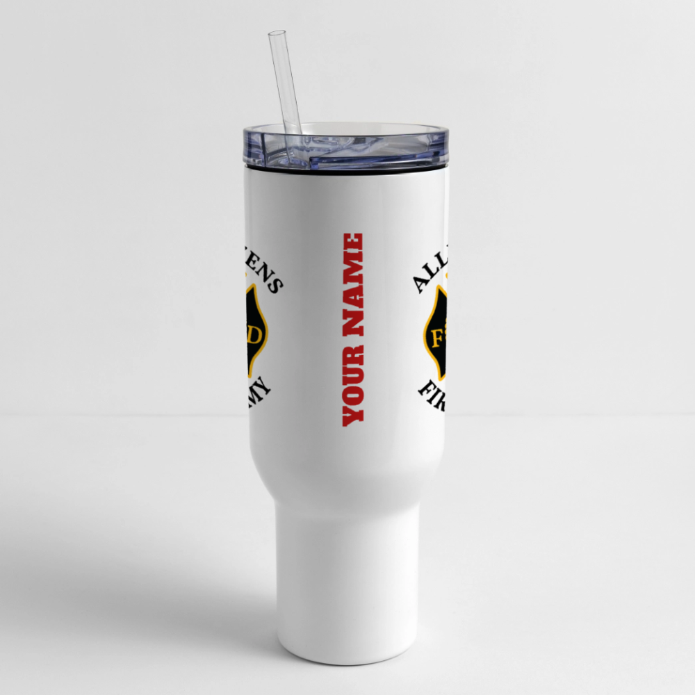 Allen CFA Alumni 40 oz Tumbler - white
