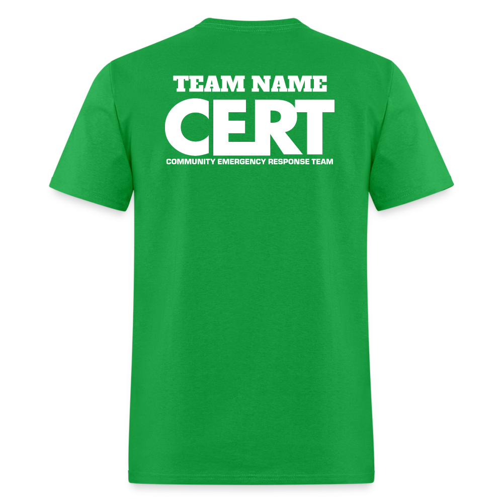 Customized Field Shirt Dark - bright green