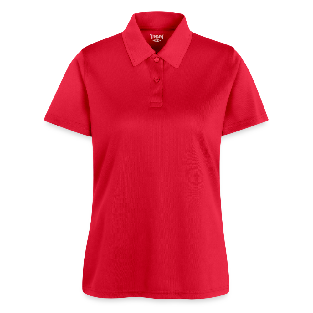 Allen CFA Alumni Ladies SnagProtect Polo - red