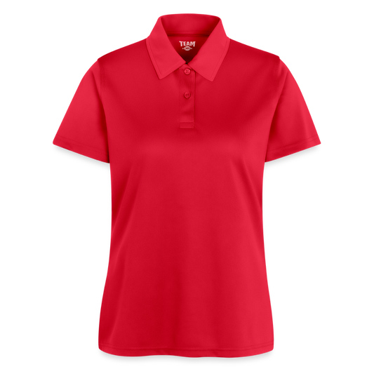 Allen CFA Alumni Ladies SnagProtect Polo - red
