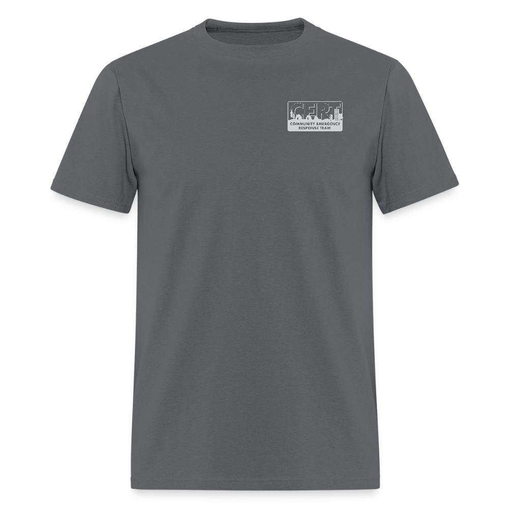 CERT - FEMA Logo Unisex Basic Tee - charcoal