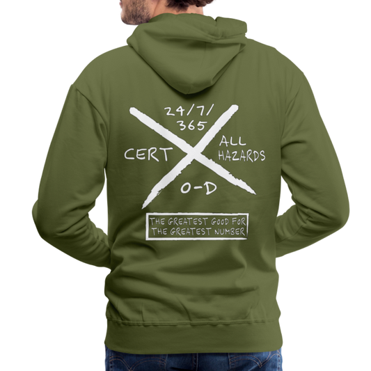 Search Marking Hoodie - olive green