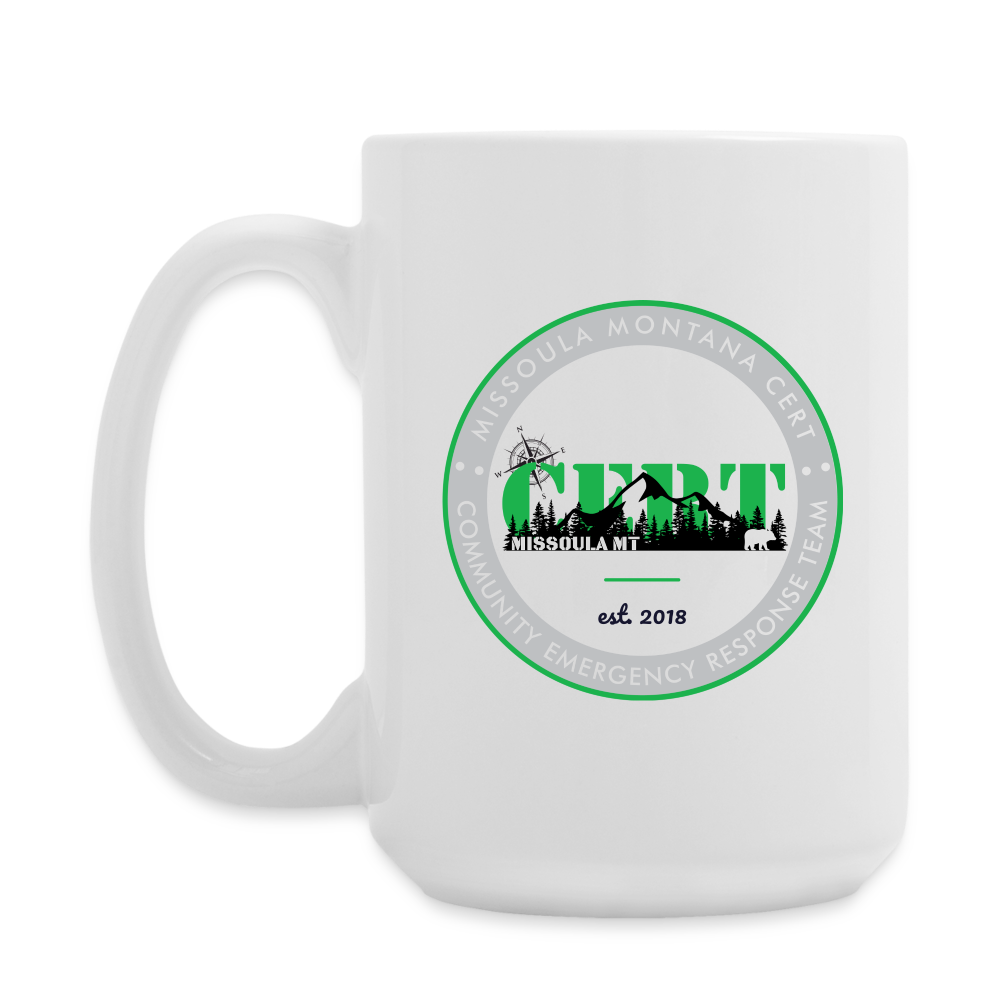 Missoula CERT Coffee/Tea Mug 15 oz - white
