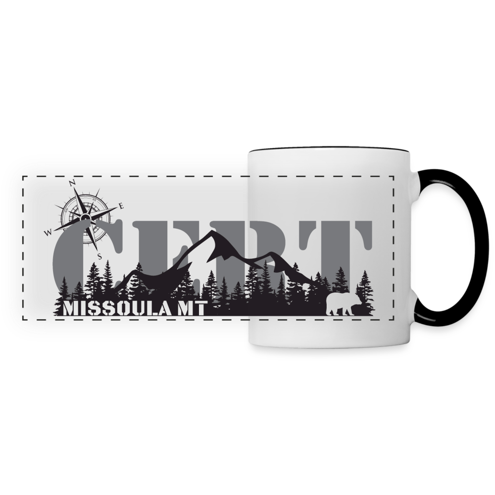 Missoula CERT Panoramic Mug - white/black