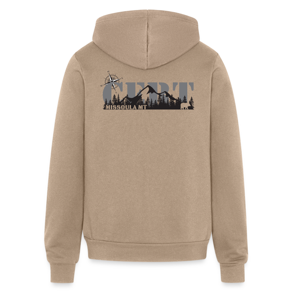 Missoula CERT Full Zip Hoodie - tan