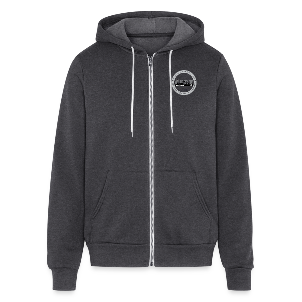 Missoula CERT Full Zip Hoodie - charcoal grey