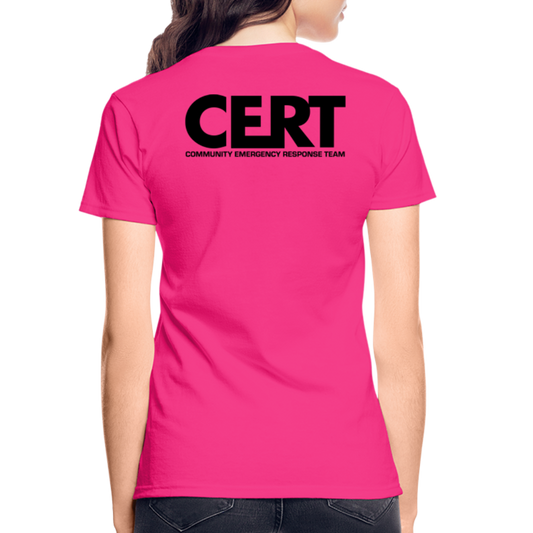 Missoula - SC Gildan Ultra Cotton Ladies T-Shirt - fuchsia