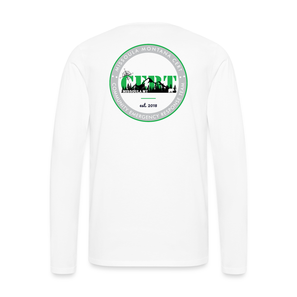 Missoula - Men's Premium Long Sleeve T-Shirt - white