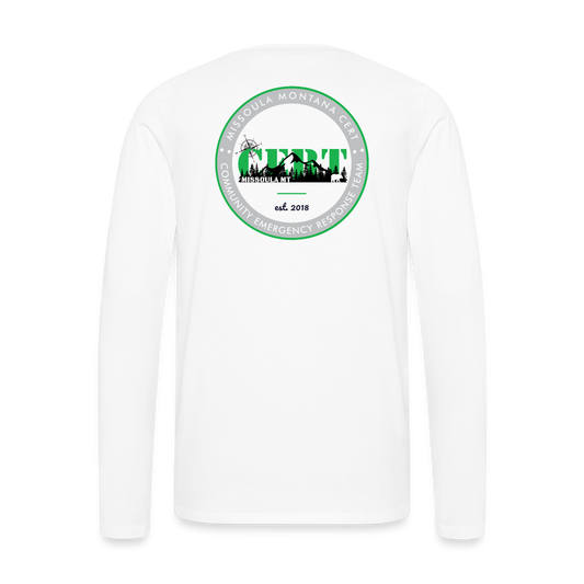 Missoula - Men's Premium Long Sleeve T-Shirt - white