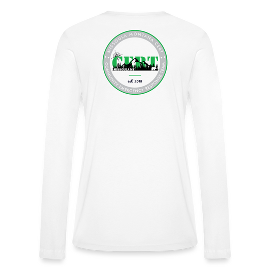 Missoula - Bella + Canvas Women's Long Sleeve T-Shirt - white