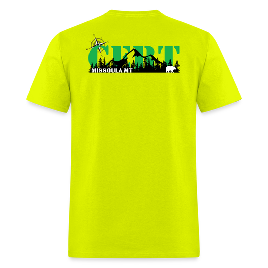 Missoula CERT Hi Vis T-Shirt - safety green