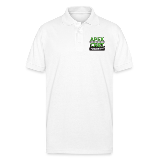 Apex NC CERT Polo - Printed - white