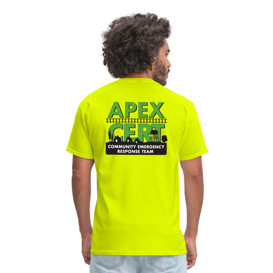 Apex NC CERT Field Shirt - safety green