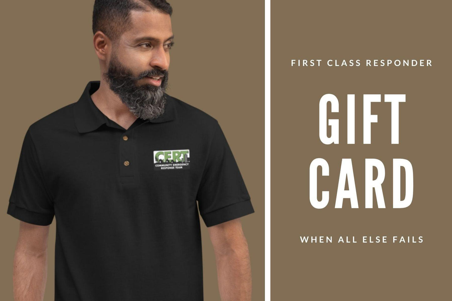 First Class Responder Store Gift Card - First Class Responder