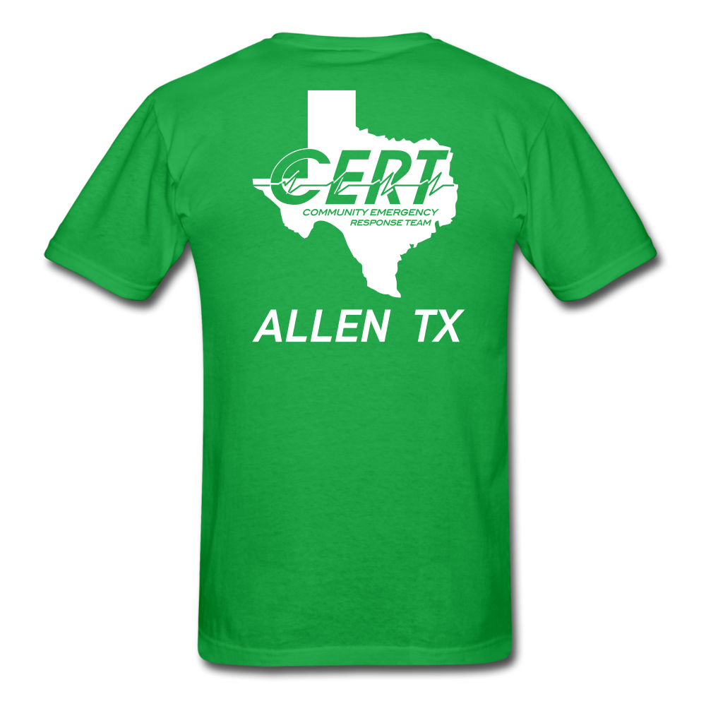 Allen TX CERT Field Shirt - bright green