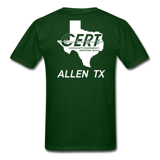 Allen TX CERT Field Shirt - forest green