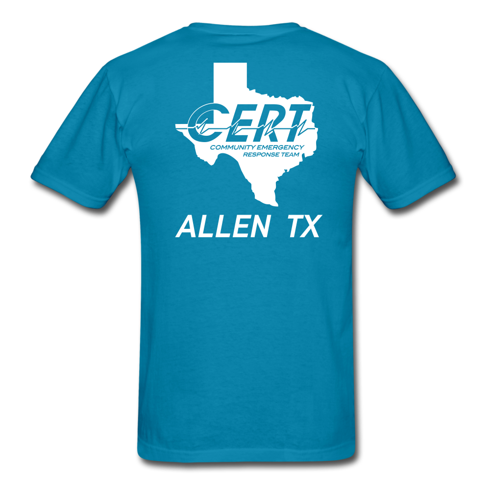 Allen TX CERT Field Shirt - turquoise