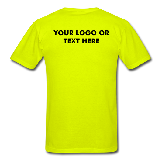 Build-Your-Own Team Shirt - safety green