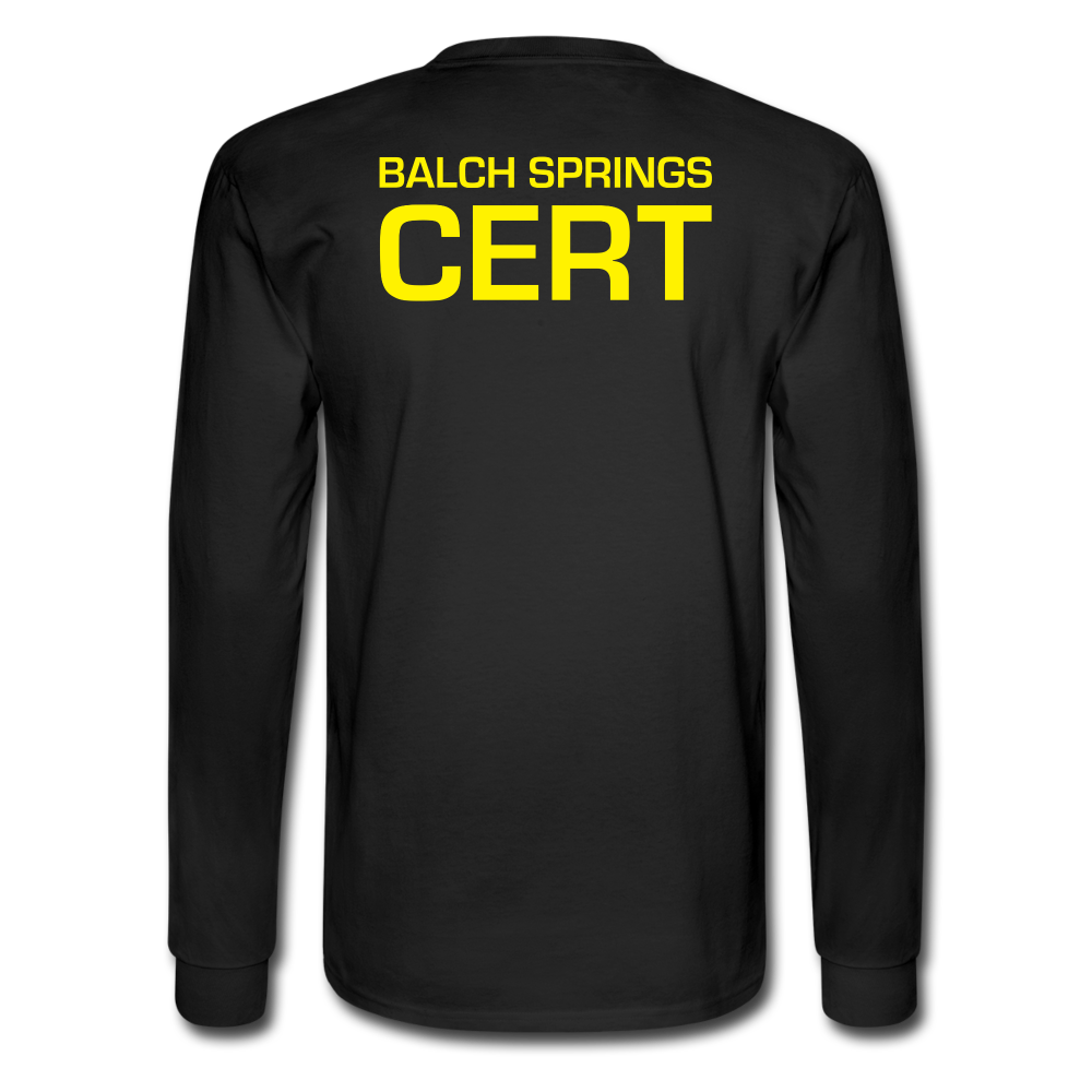 Balch Springs CERT Long Sleeve T-Shirt - black