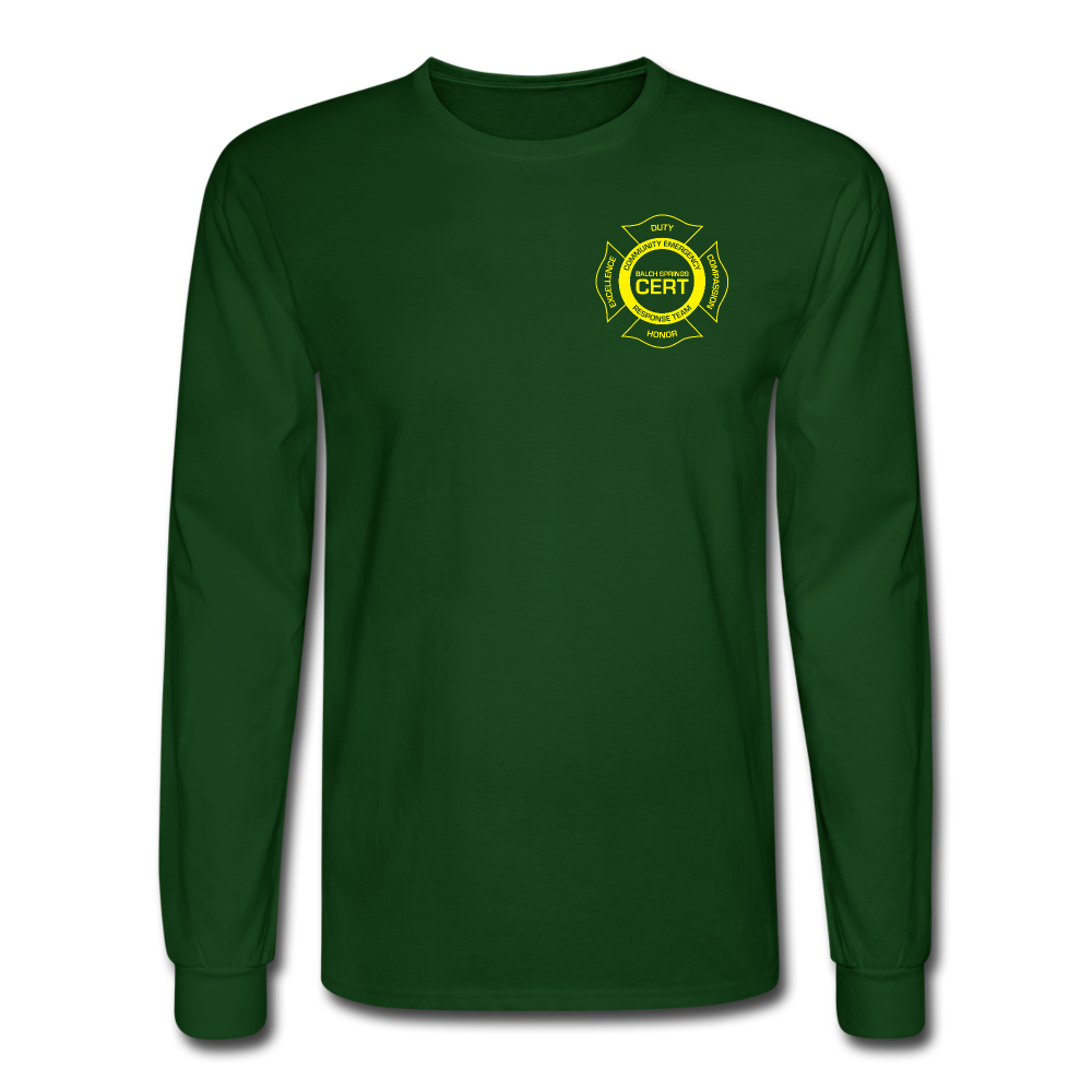 Balch Springs CERT Long Sleeve T-Shirt - forest green