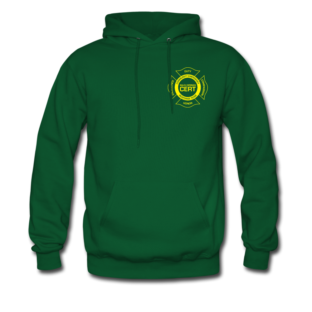 Balch Springs CERT Hoodie - forest green