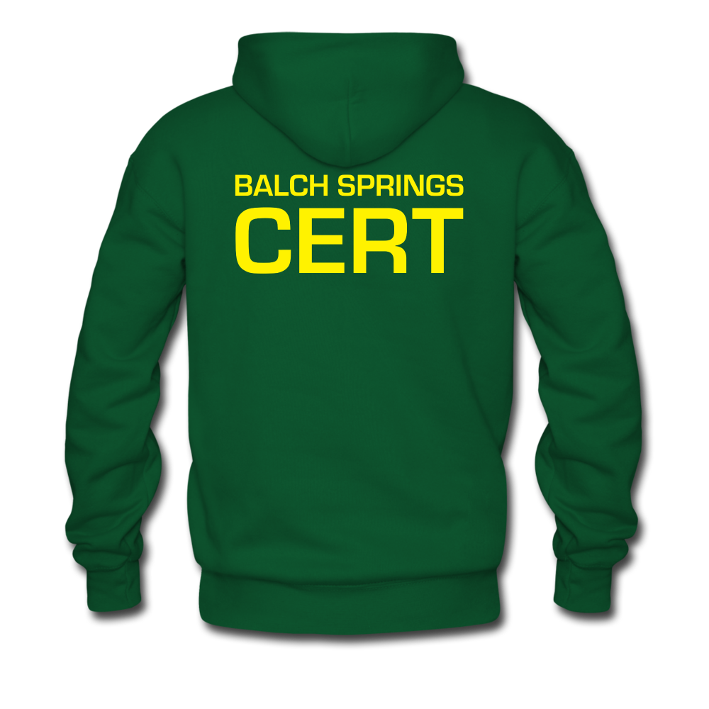 Balch Springs CERT Hoodie - forest green