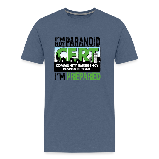 CERT Prepared T-Shirt - heather blue