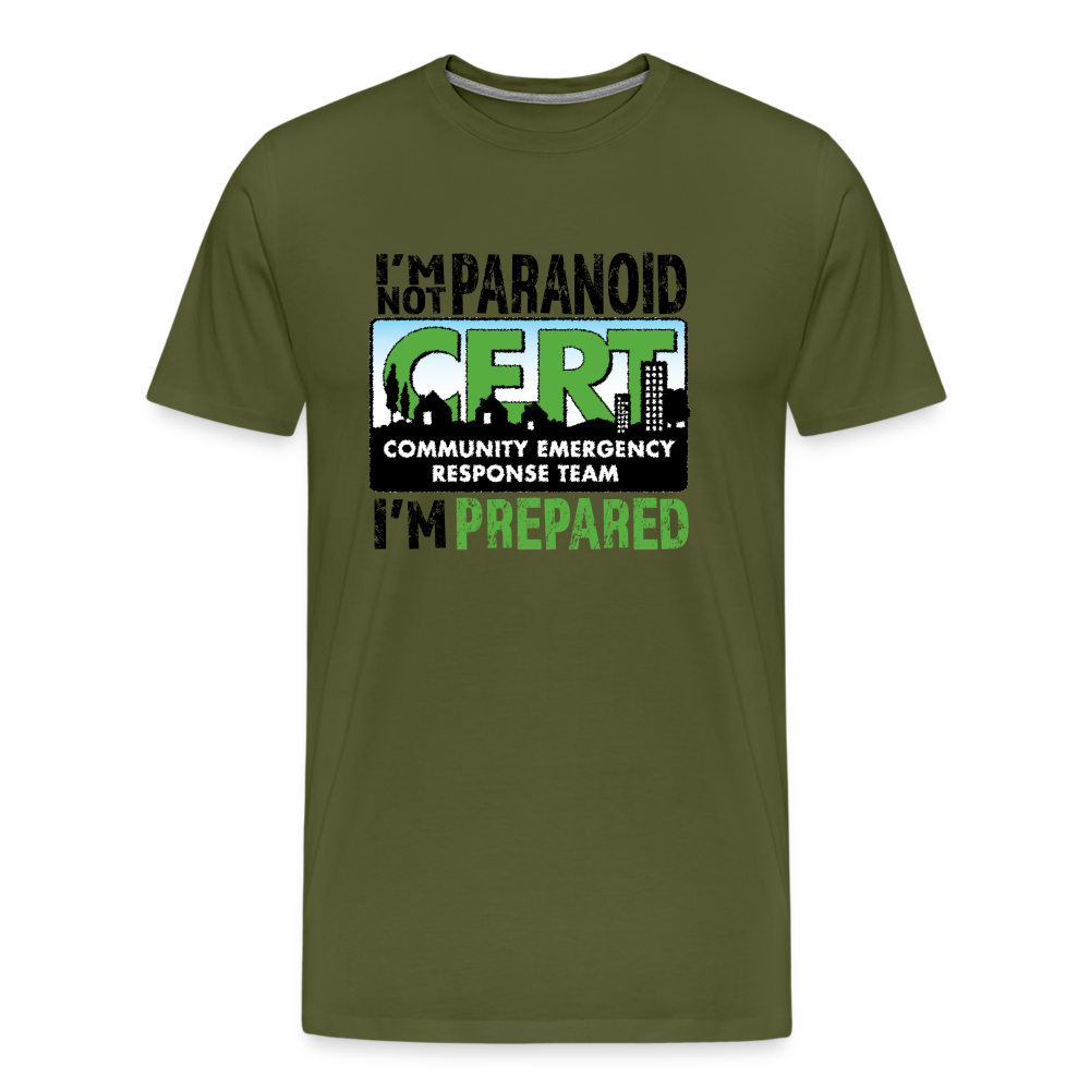 CERT Prepared T-Shirt - olive green