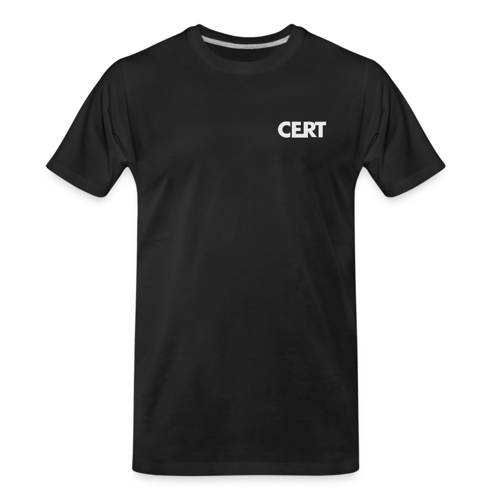 Allen TX CERT Disaster Response T-Shirt - black
