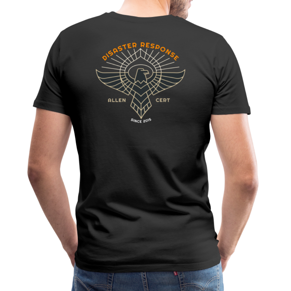 Allen TX CERT Disaster Response T-Shirt - black