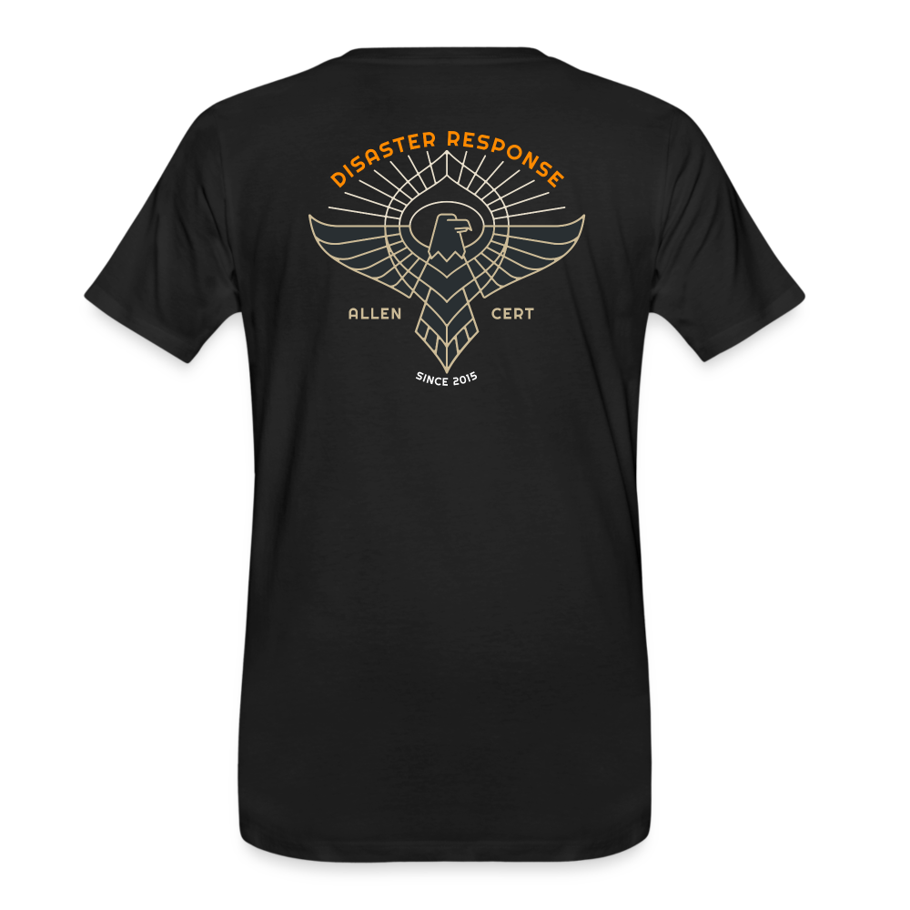 Allen TX CERT Disaster Response T-Shirt - black