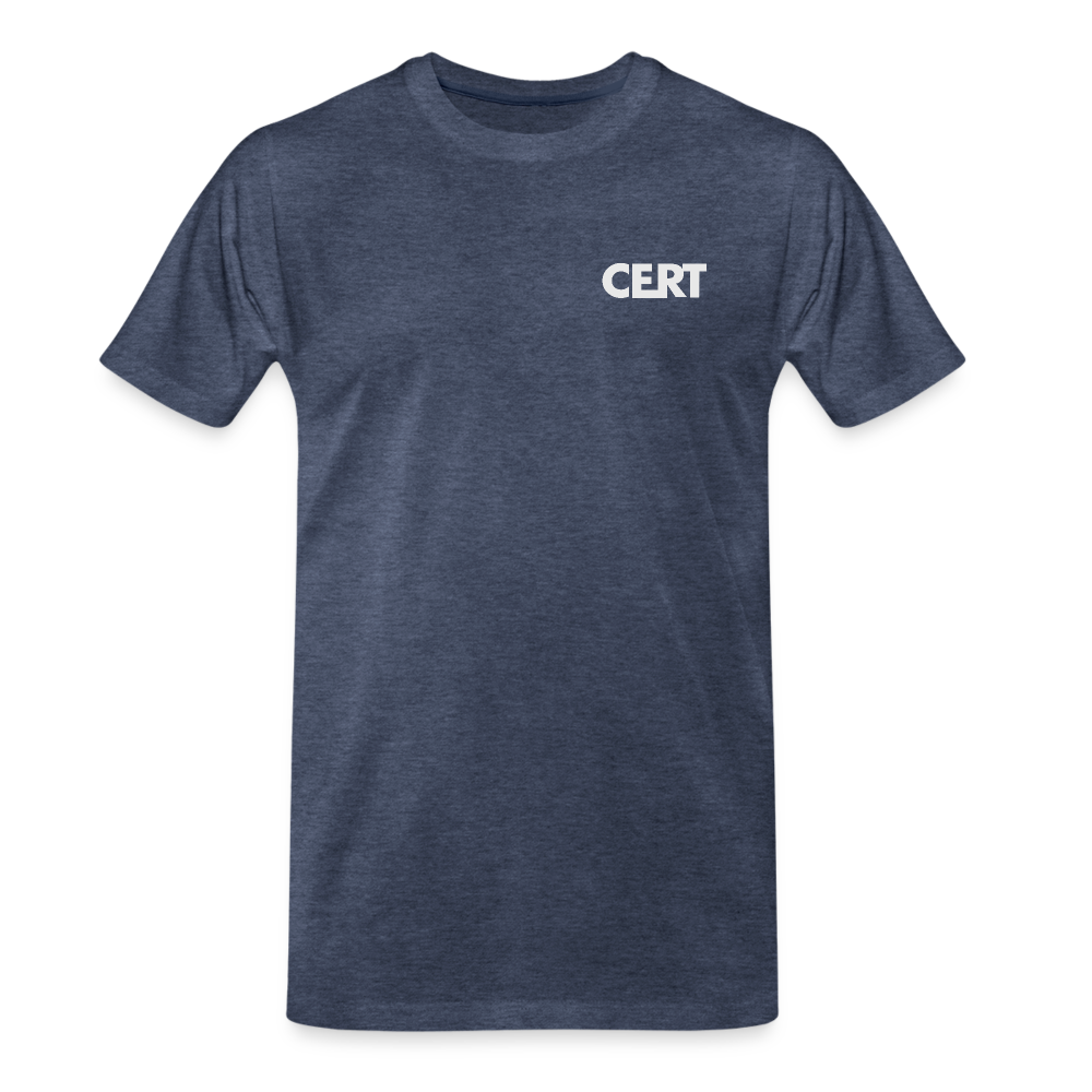 Allen TX CERT Disaster Response T-Shirt - heather blue