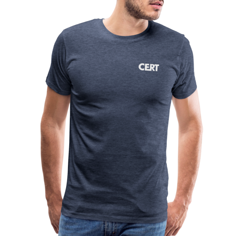 Allen TX CERT Disaster Response T-Shirt - heather blue