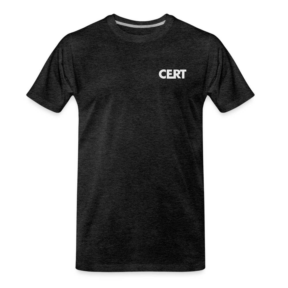 Allen TX CERT Disaster Response T-Shirt - charcoal grey