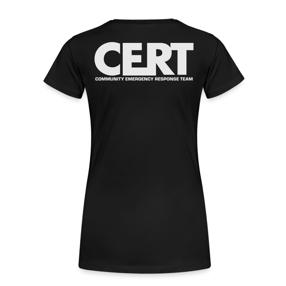 Allen CERT Ladies T-Shirt - black