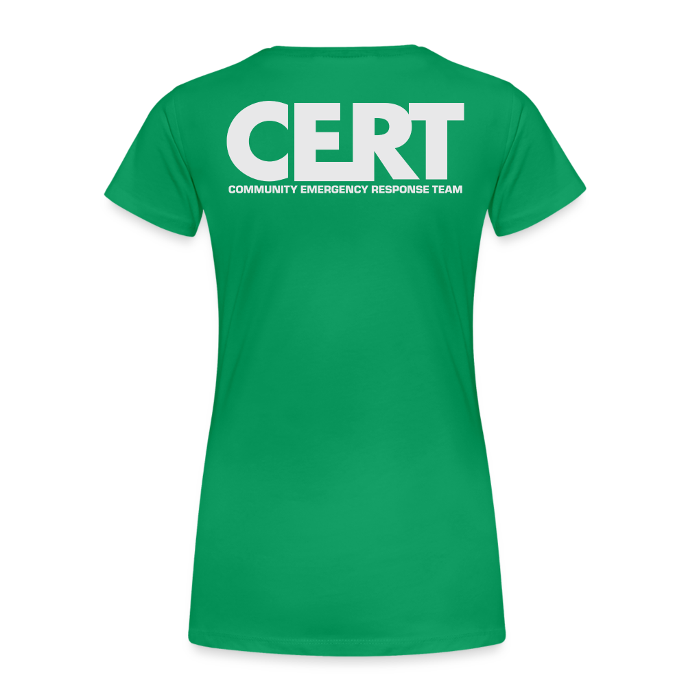 Allen CERT Ladies T-Shirt - kelly green