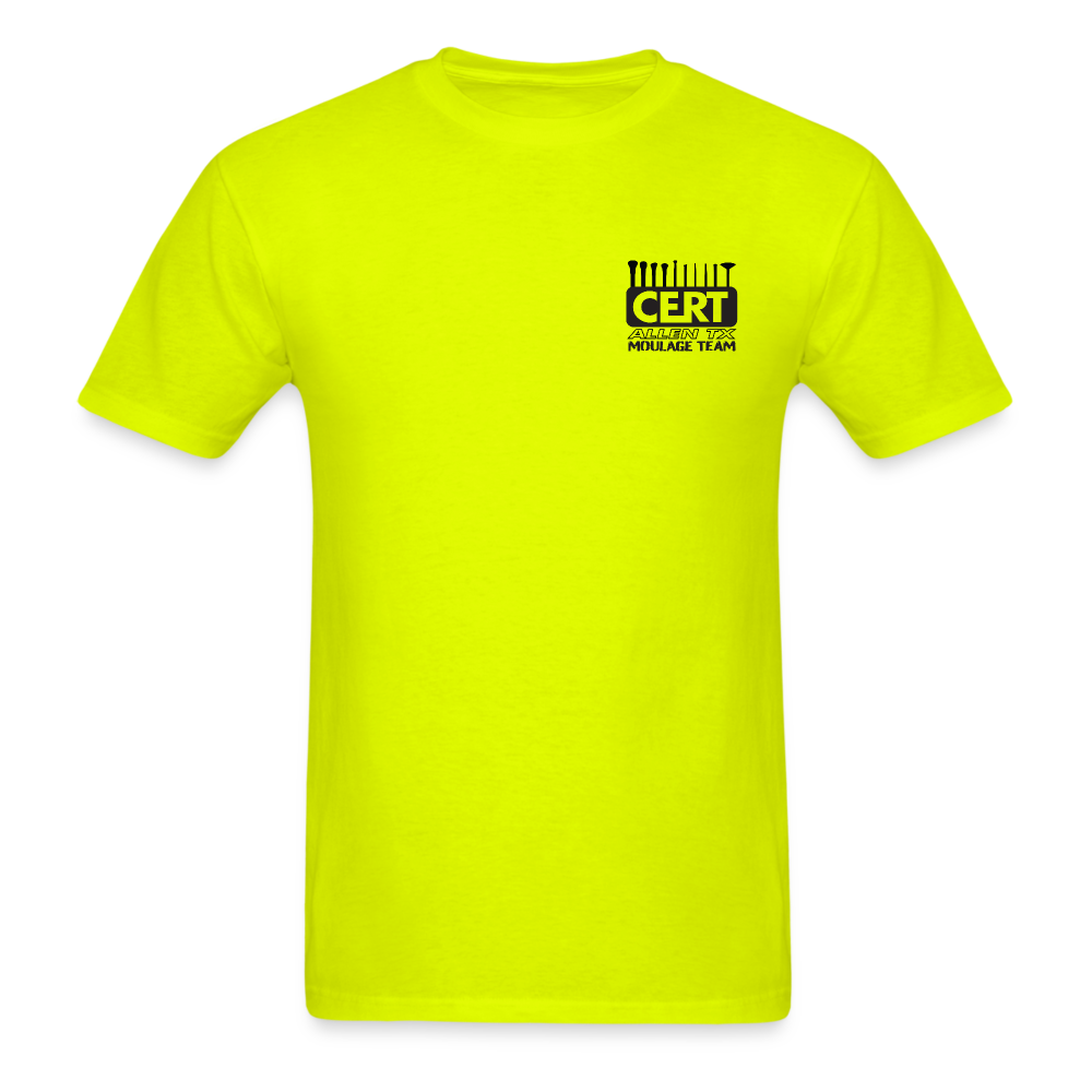 Allen CERT Moulage Team - safety green