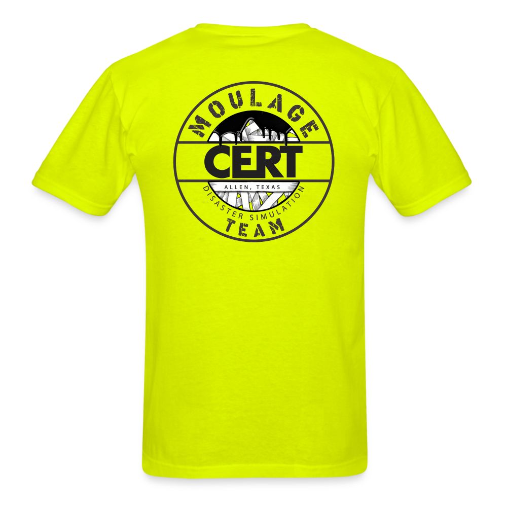 Allen CERT Moulage Team - safety green
