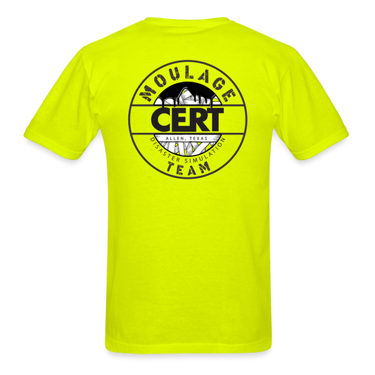 Allen CERT Moulage Team - safety green