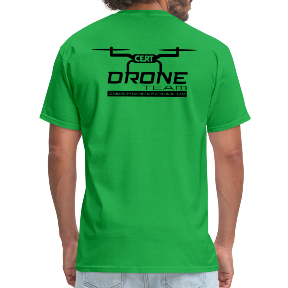CERT Drone Pilot T-Shirt - bright green