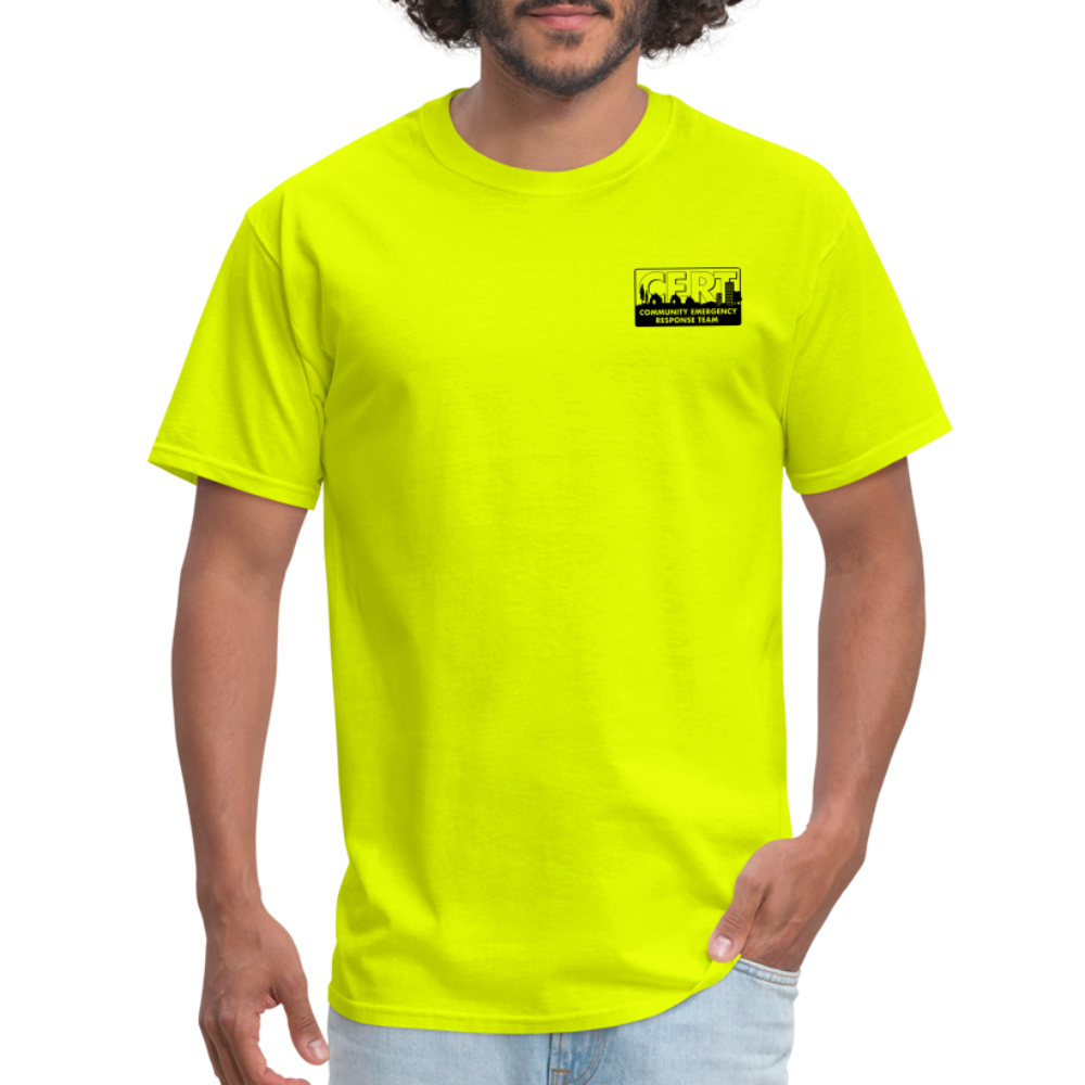 CERT Drone Pilot T-Shirt - safety green