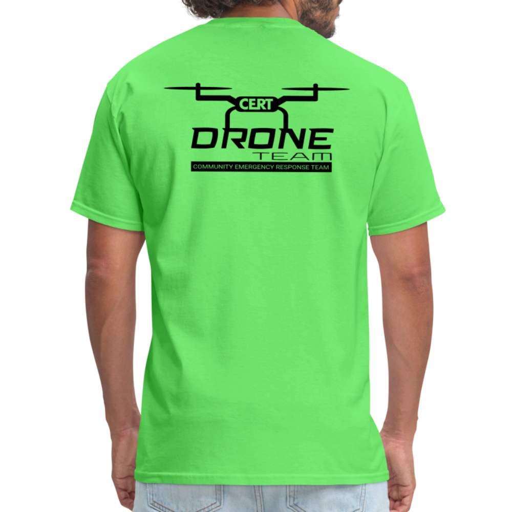 CERT Drone Pilot T-Shirt - kiwi