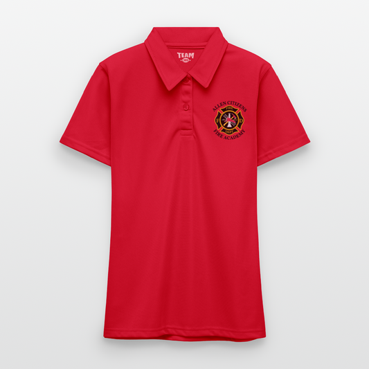Allen CFA Alumni Ladies SnagProtect Polo - red
